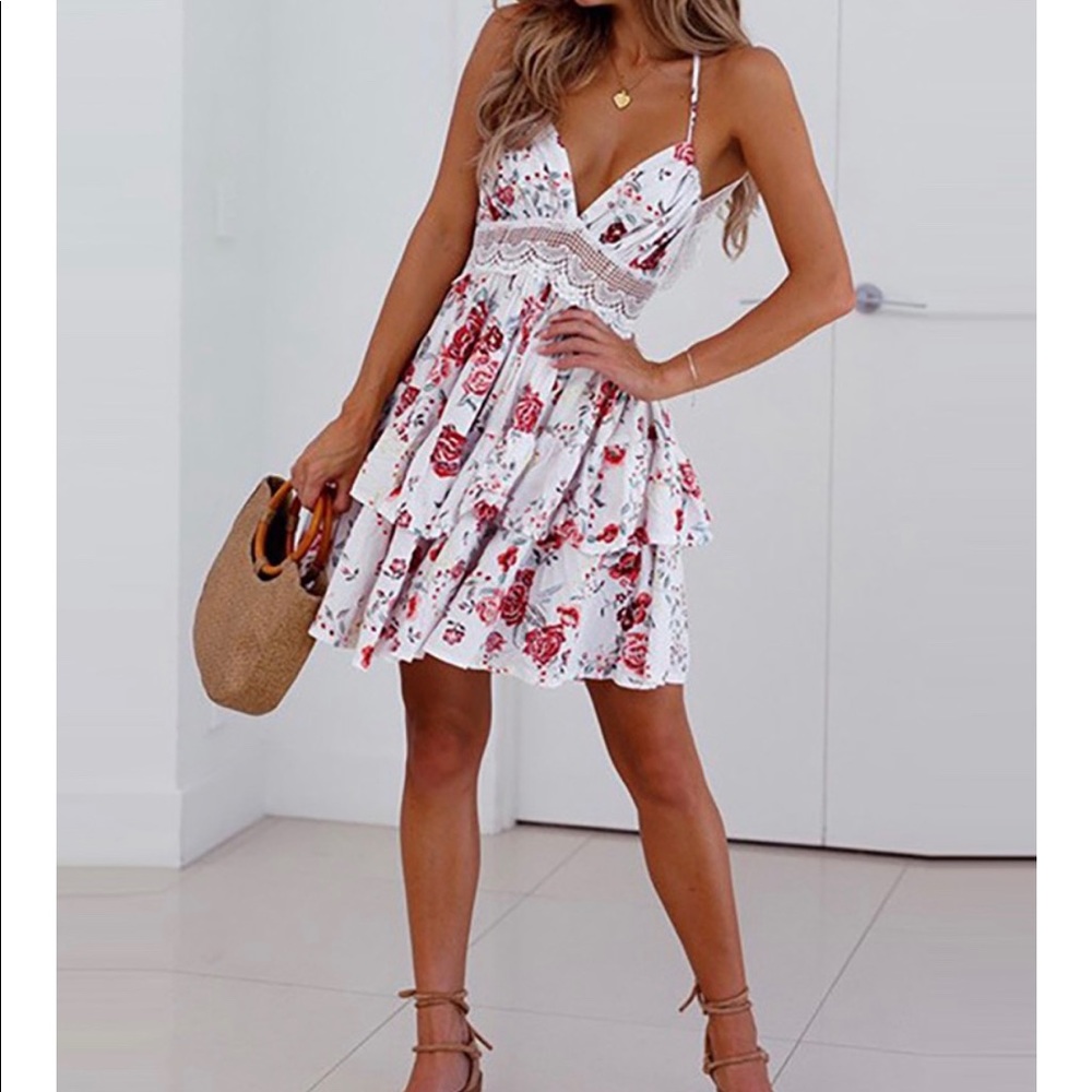 Host Pick x2 🌟 Gorgeous crochet halter dress - Picture 7 of 8